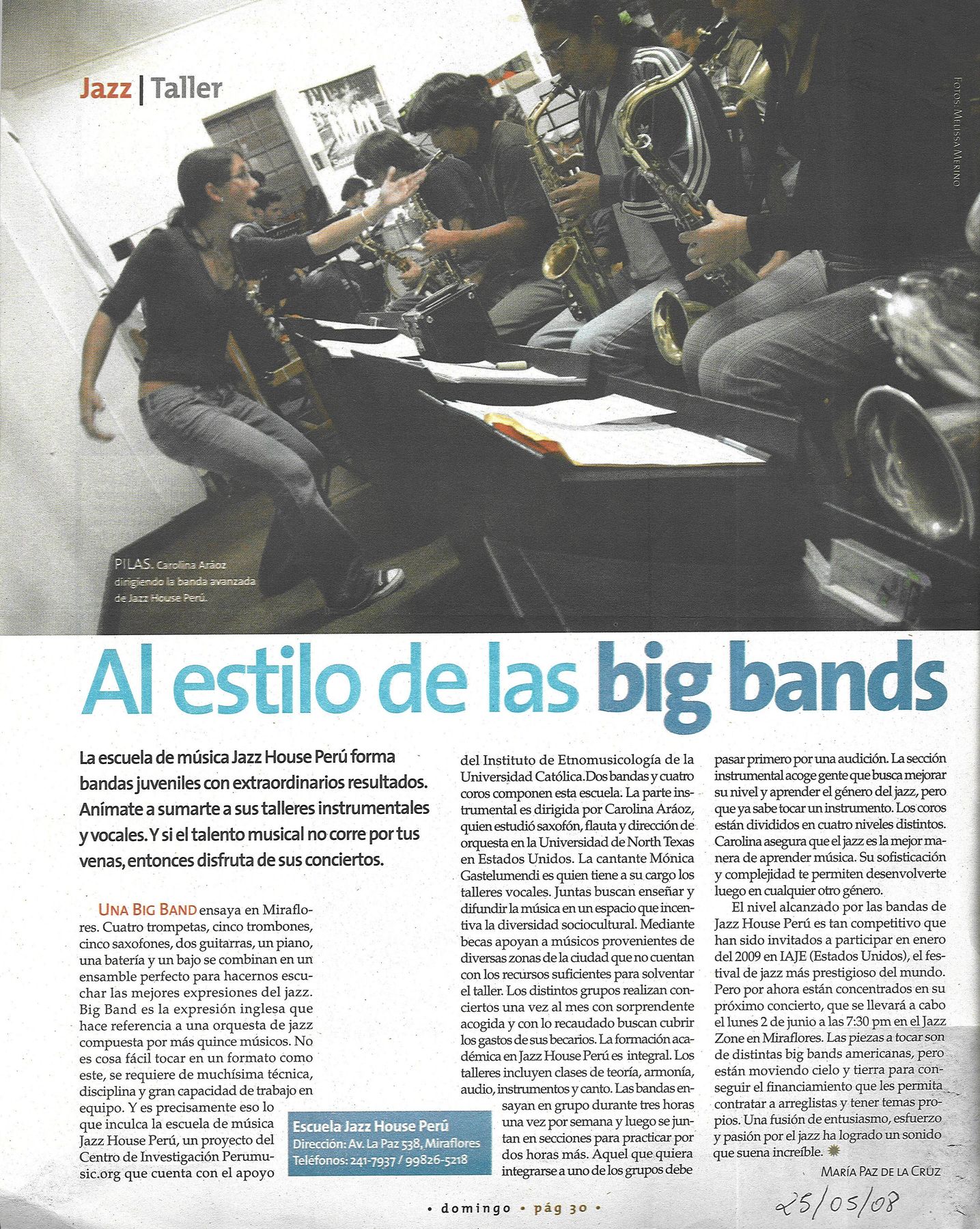 Jazz Jaus, Lima 2008